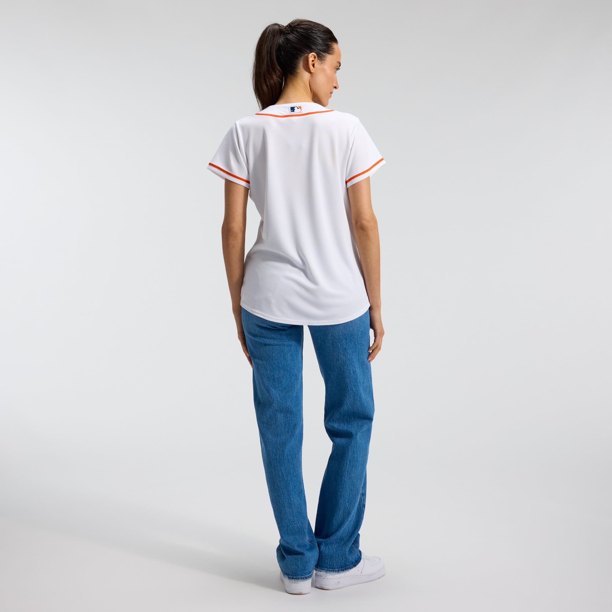 Women's Houston Astros Nike White Home Replica Team Jersey - 5