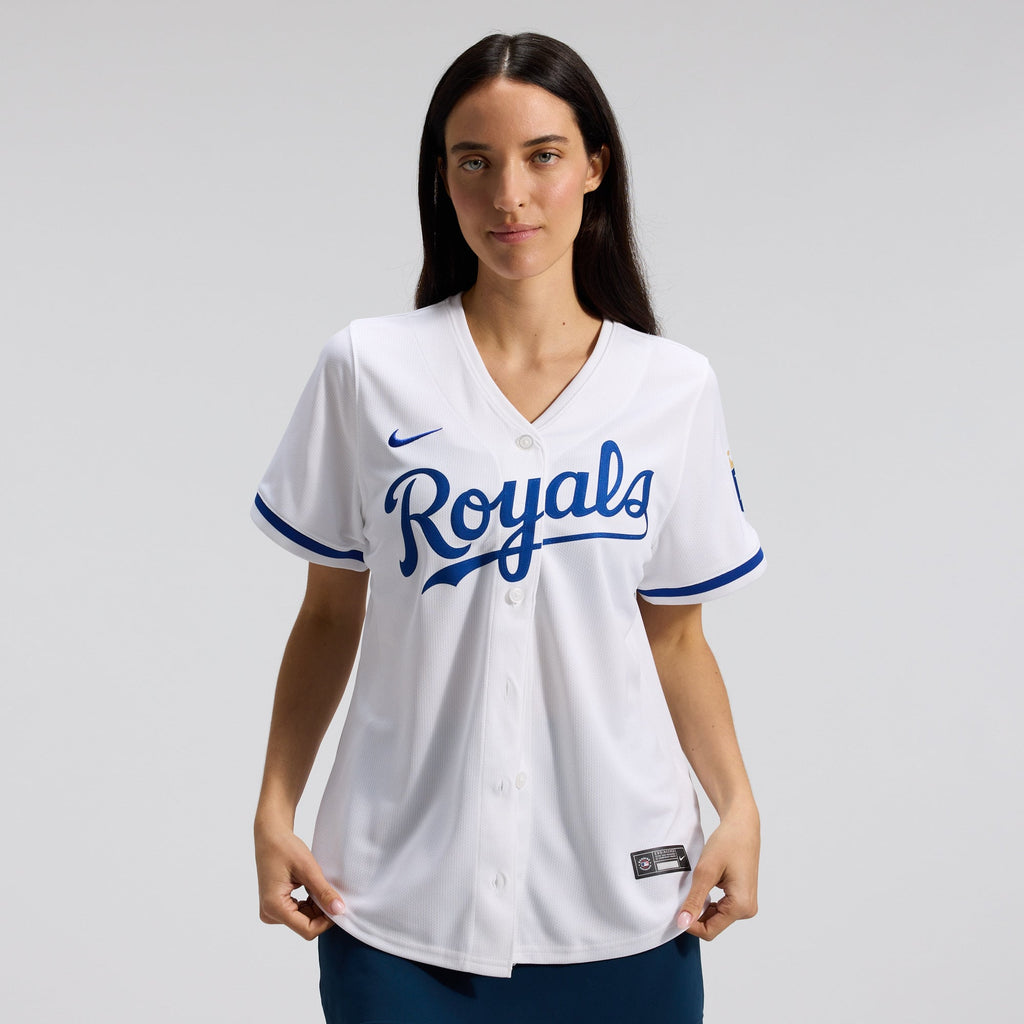 Women's Kansas City Royals Nike White Home Limited Jersey - 2