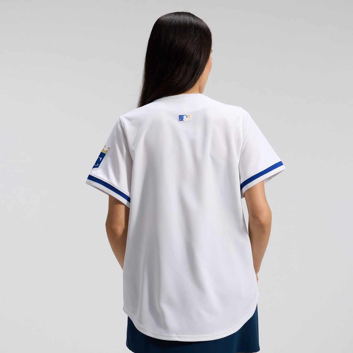 Women's Kansas City Royals Nike White Home Limited Jersey - 3