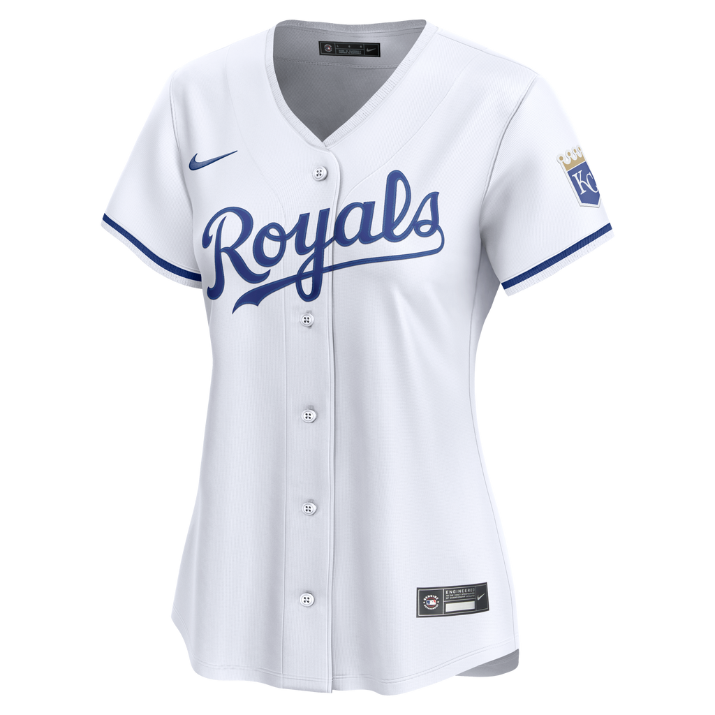 Women's Kansas City Royals Nike White Home Limited Jersey - 6