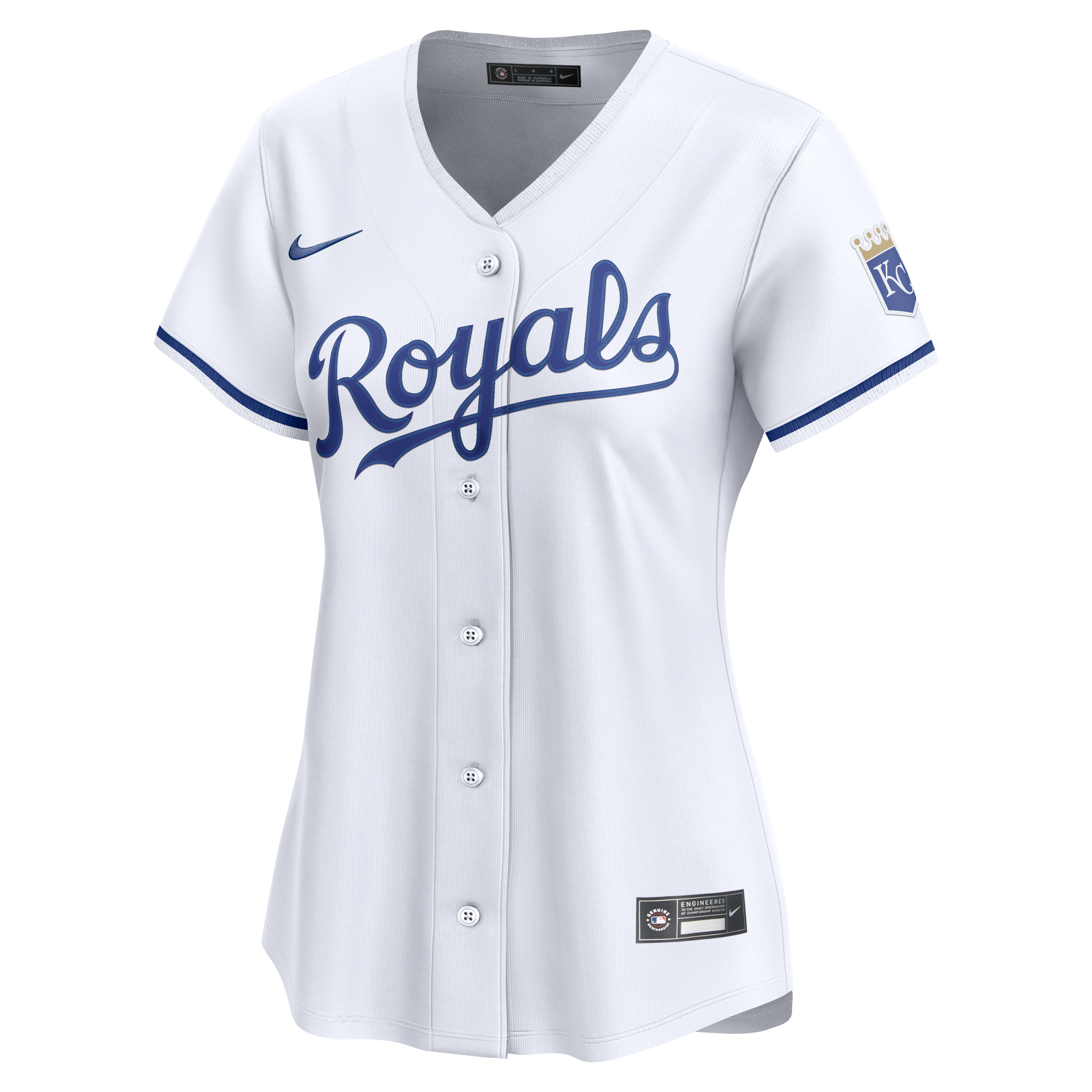 Women's Kansas City Royals Nike White Home Limited Jersey - 6