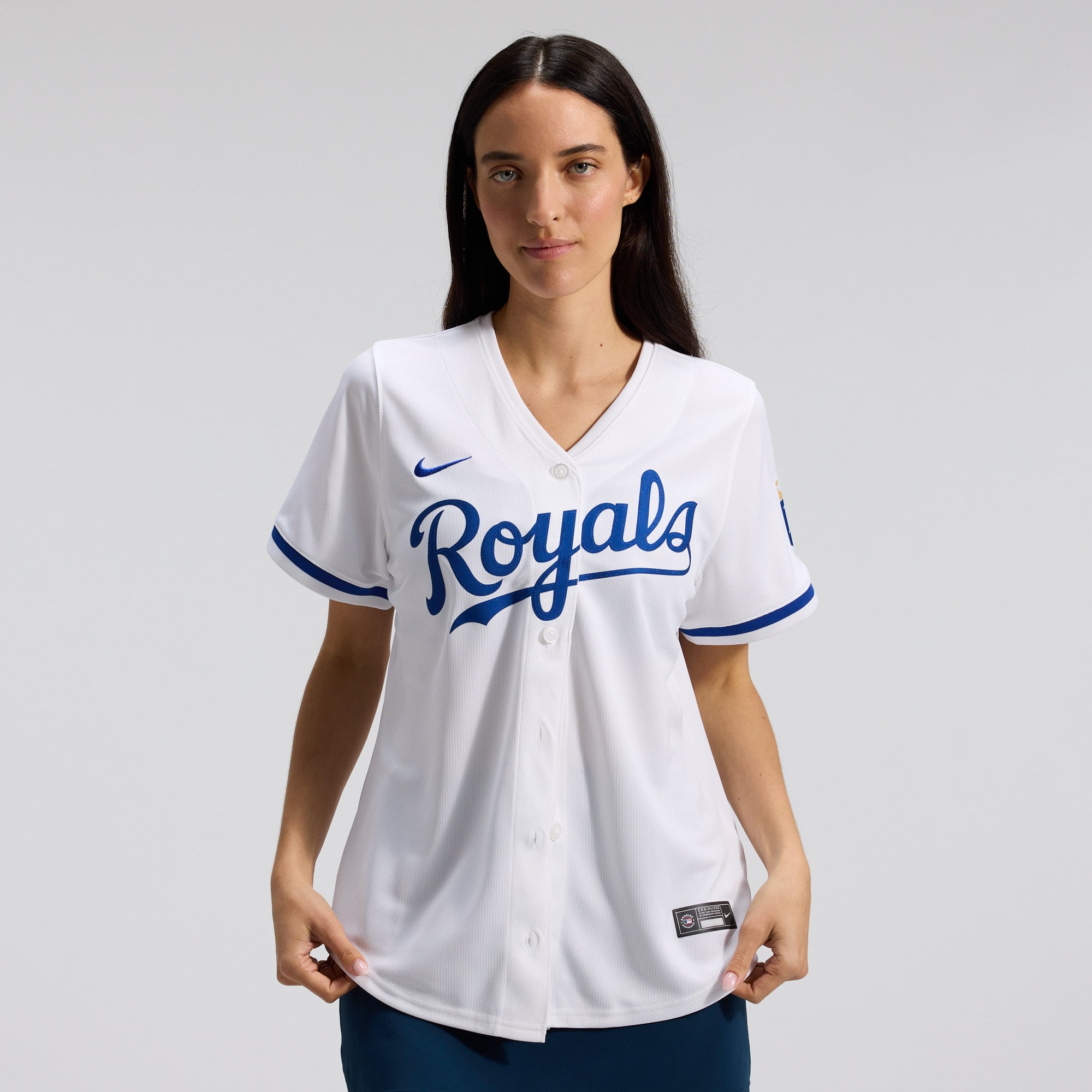 Women's Kansas City Royals Nike White Home Limited Jersey