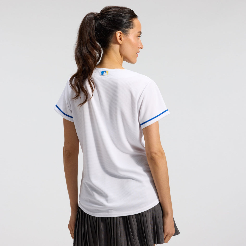 Women's Kansas City Royals Nike White Home Replica Team Jersey - 3