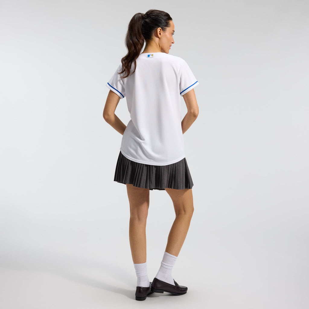 Women's Kansas City Royals Nike White Home Replica Team Jersey - 5