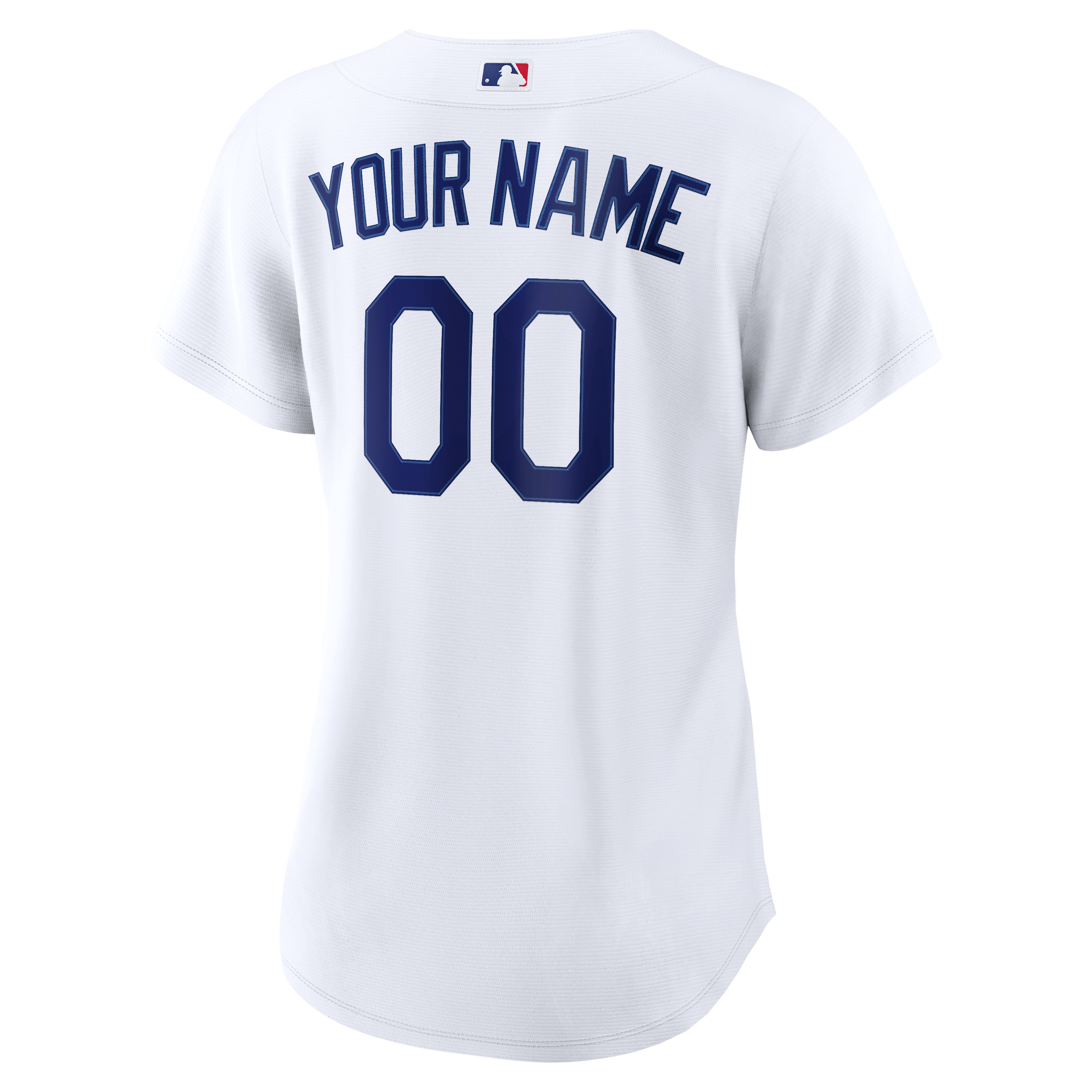 Women's Los Angeles Dodgers Nike White Home Replica Custom Jersey - 4