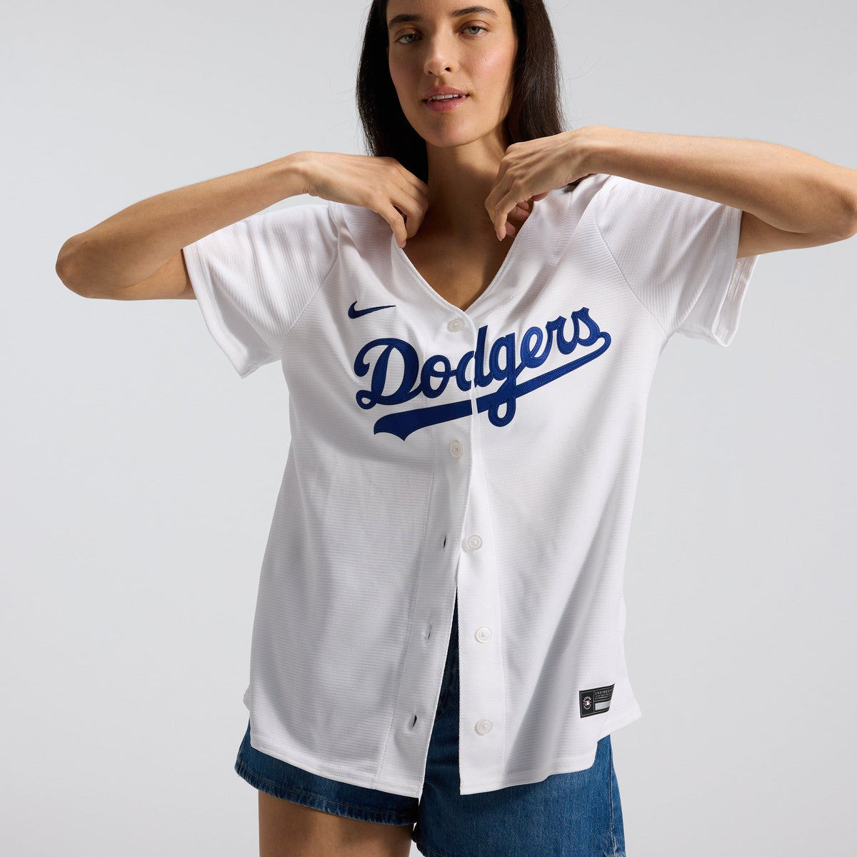 Women's Los Angeles Dodgers Nike White Home Replica Jersey - 10