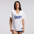 Women's Los Angeles Dodgers Nike White Home Replica Jersey