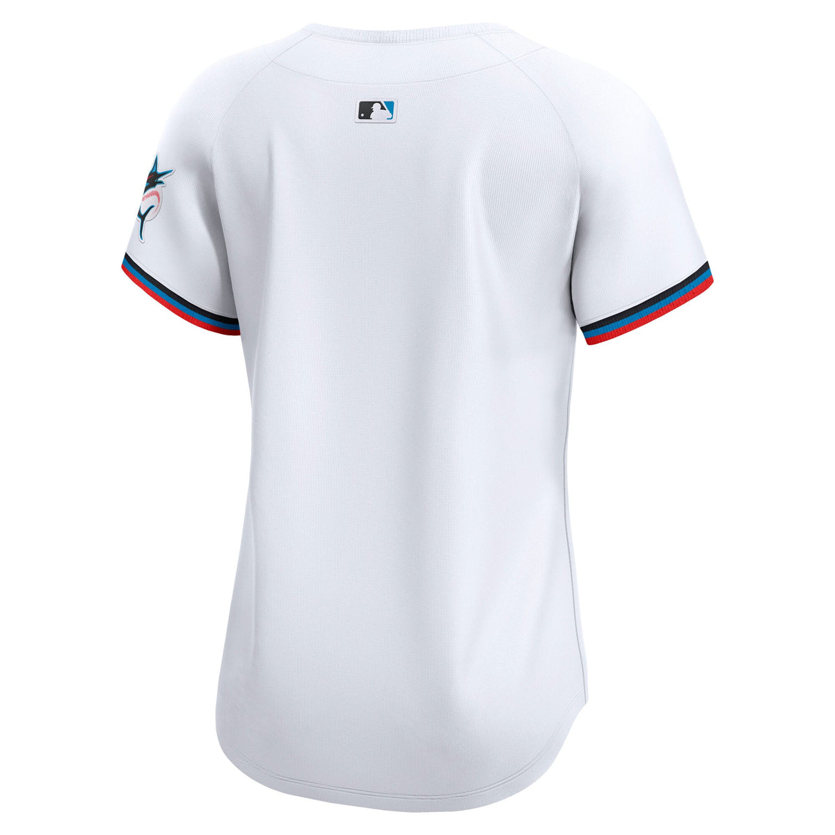 Women's Miami Marlins Nike White Home Limited Jersey - 4