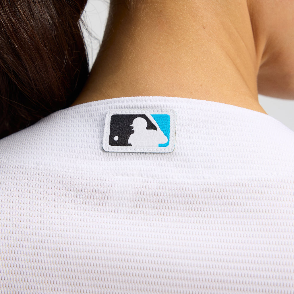 Women's Miami Marlins Nike White Replica Team Jersey - 12