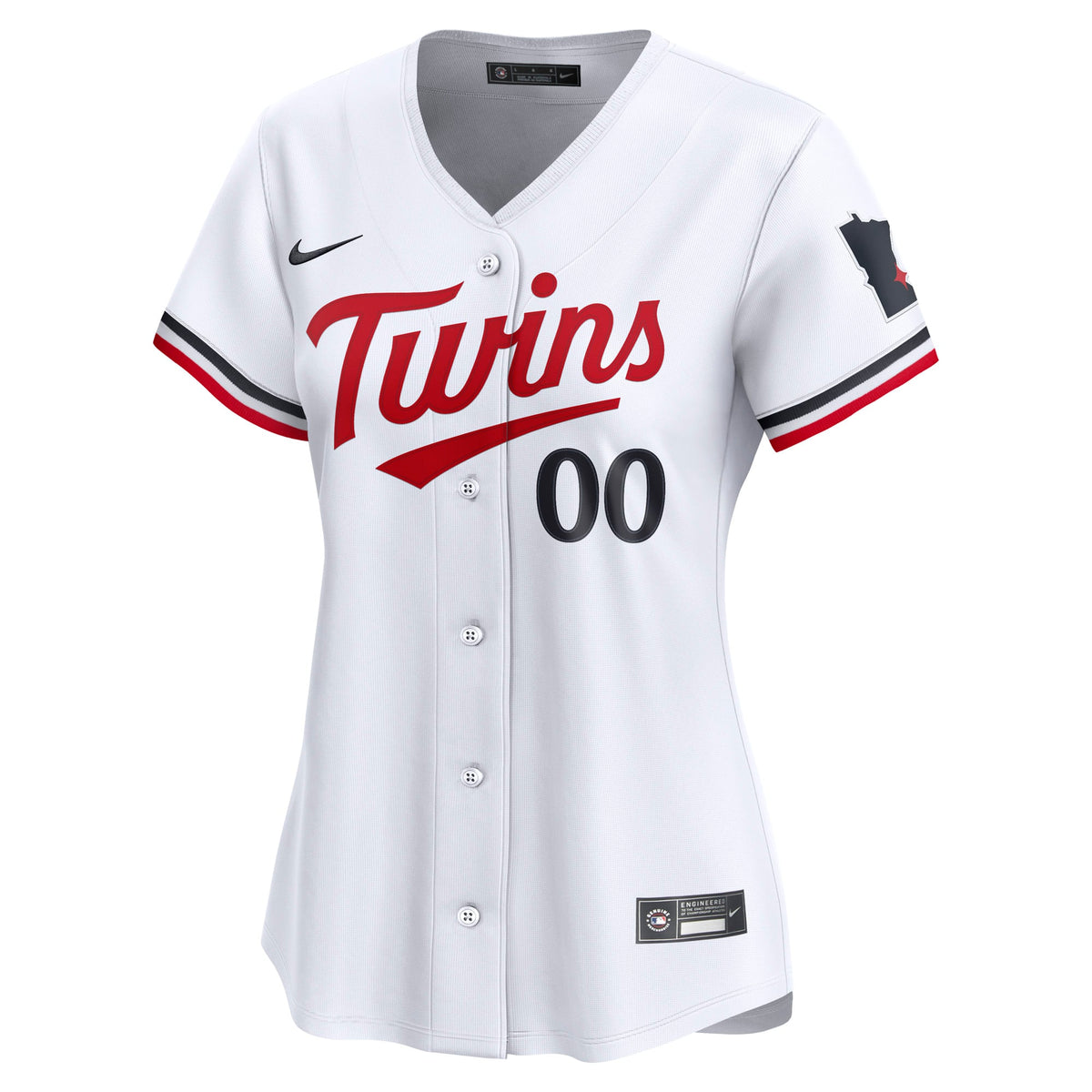 Women's Minnesota Twins Nike White Home Limited Custom Jersey - 3