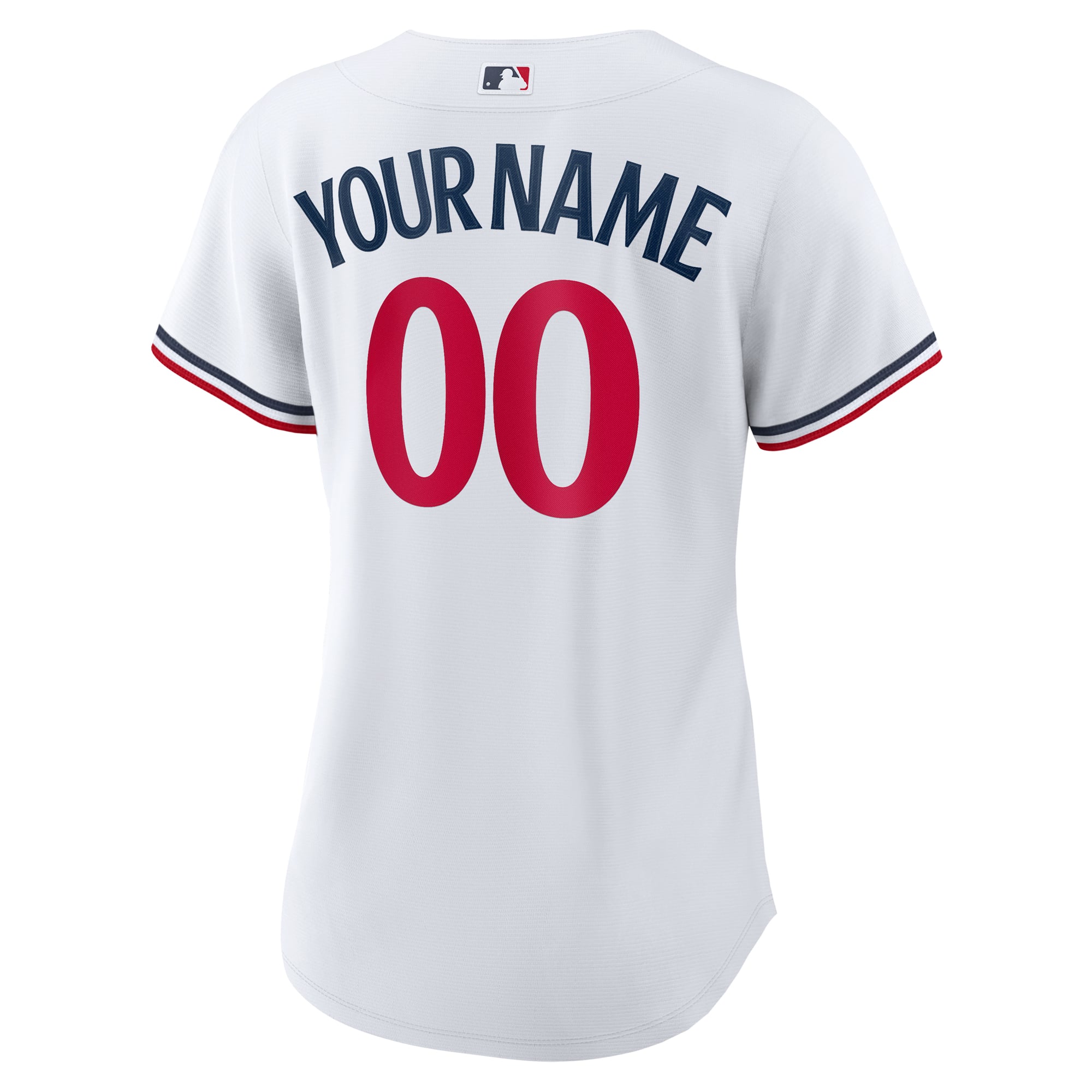 Women's Minnesota Twins Nike White Home Replica Custom Jersey - 4