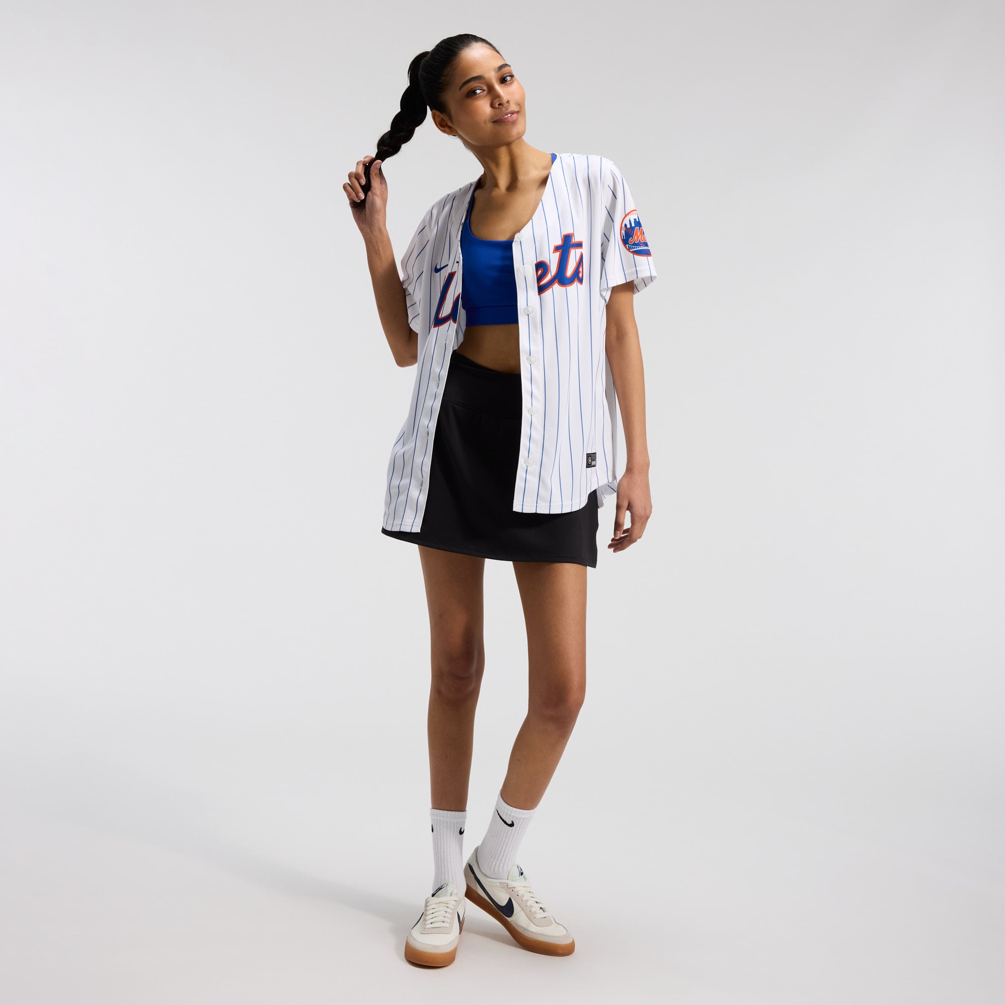 Women's New York Mets Nike White Home Limited Jersey - 4