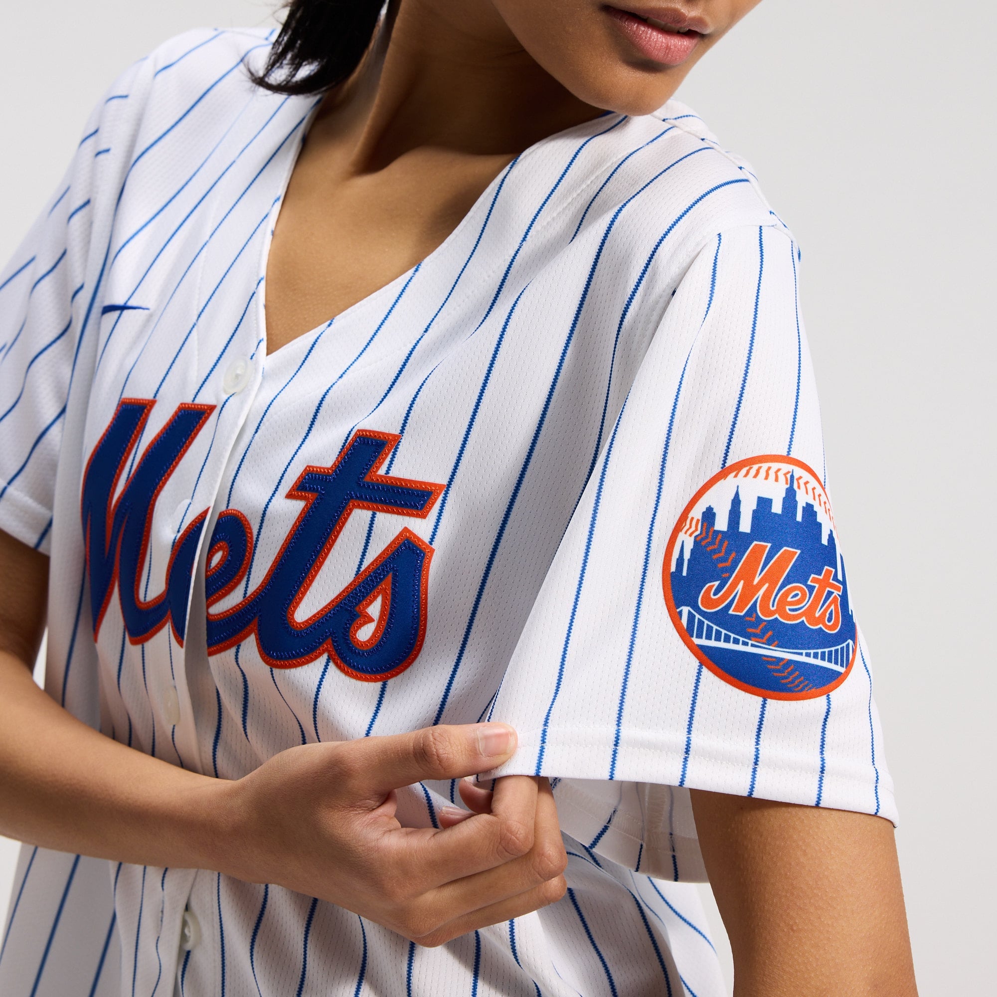 Women's New York Mets Nike White Home Limited Jersey - 8
