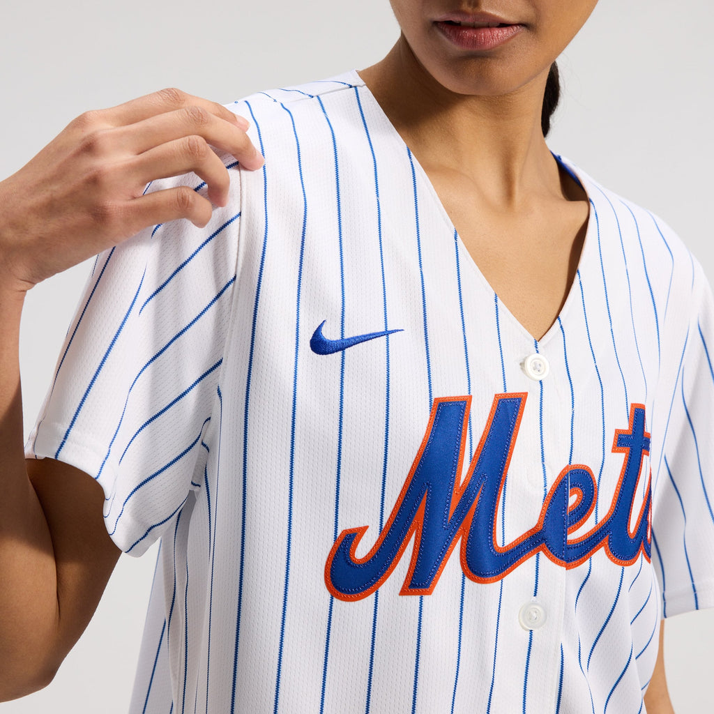 Women's New York Mets Nike White Home Limited Jersey - 9