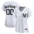 Women's New York Yankees Nike White Home Limited Custom Jersey