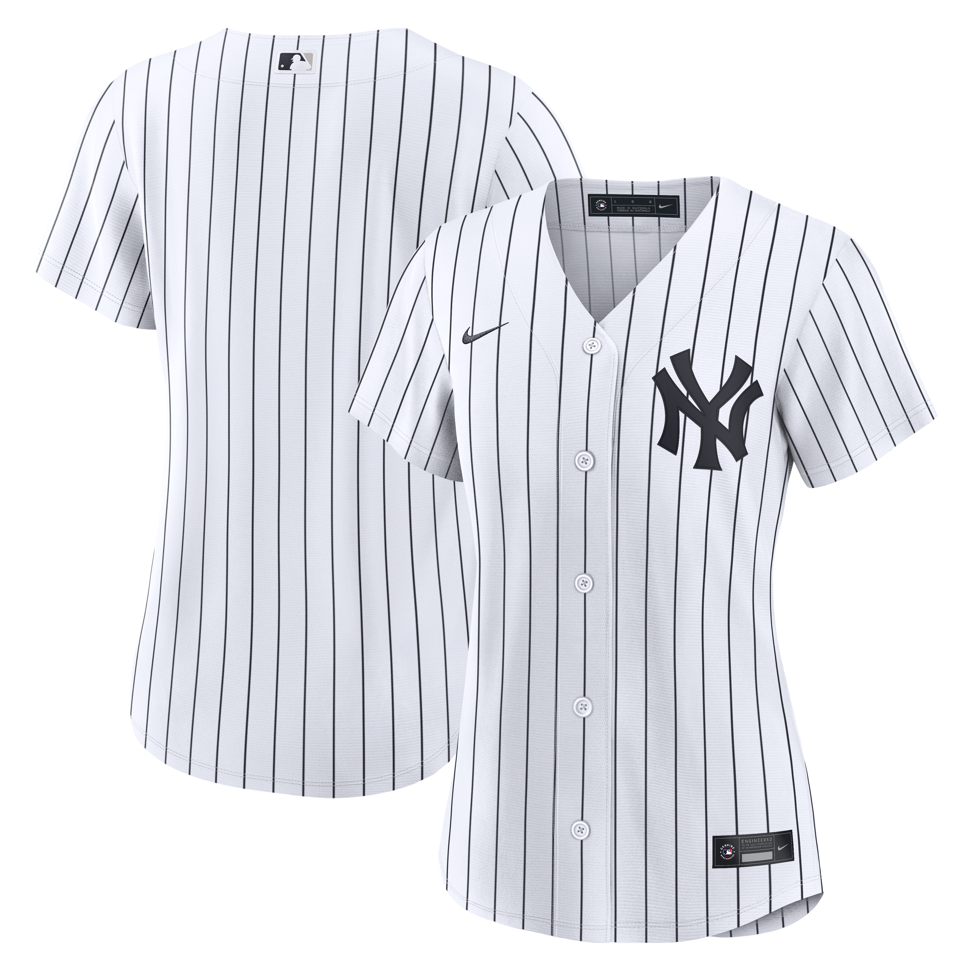 Women's New York Yankees Nike White Home Replica Jersey