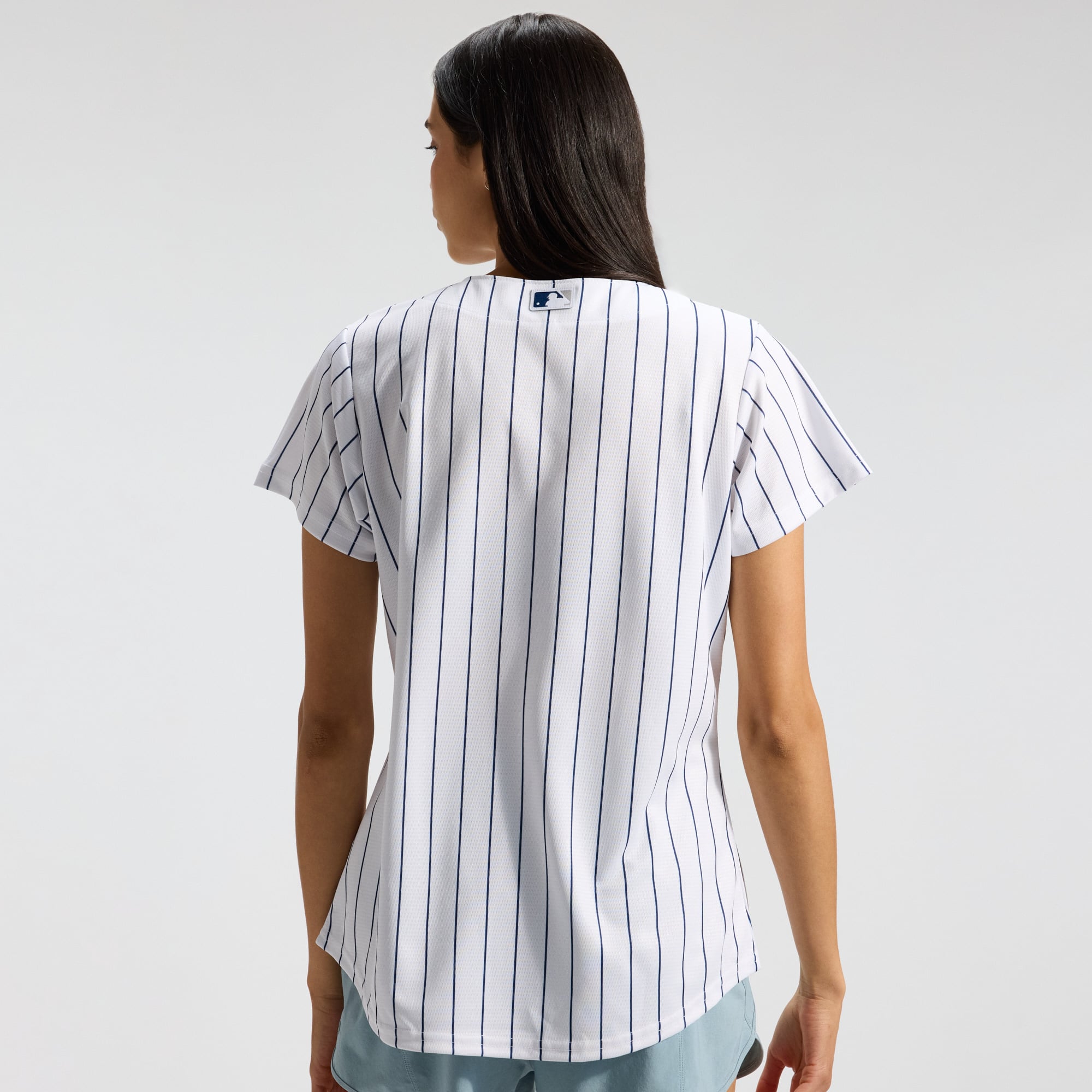 Women's New York Yankees Nike White Home Replica Team Jersey - 3