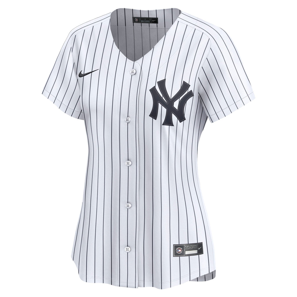 Women's New York Yankees Nike White Home Replica Team Jersey - 6