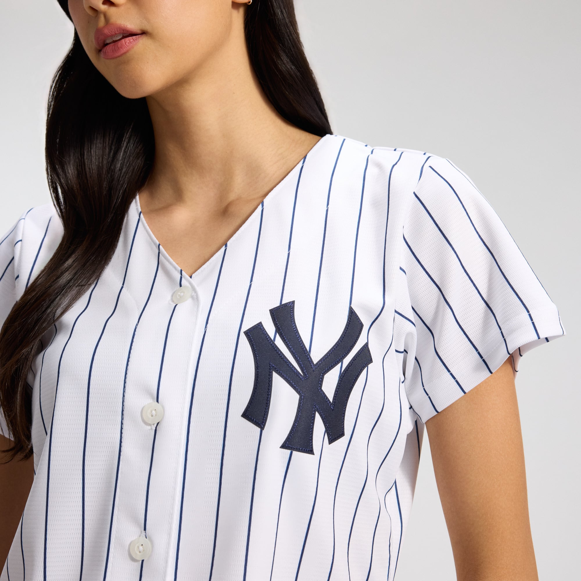 Women's New York Yankees Nike White Home Replica Team Jersey - 9