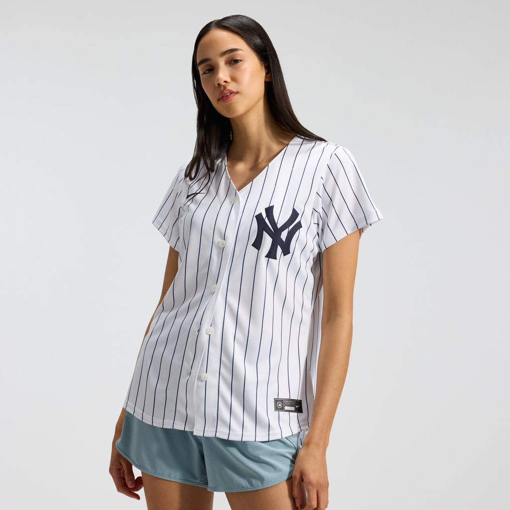 Women's New York Yankees Nike White Home Replica Team Jersey
