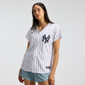 Women's New York Yankees Nike White Home Replica Team Jersey