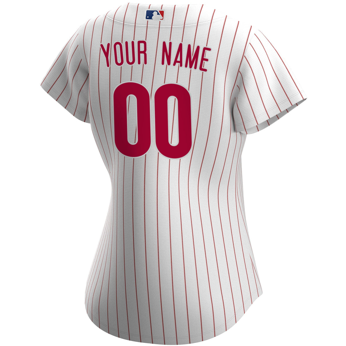 Women's Philadelphia Phillies Nike White Home Replica Custom Jersey - 4