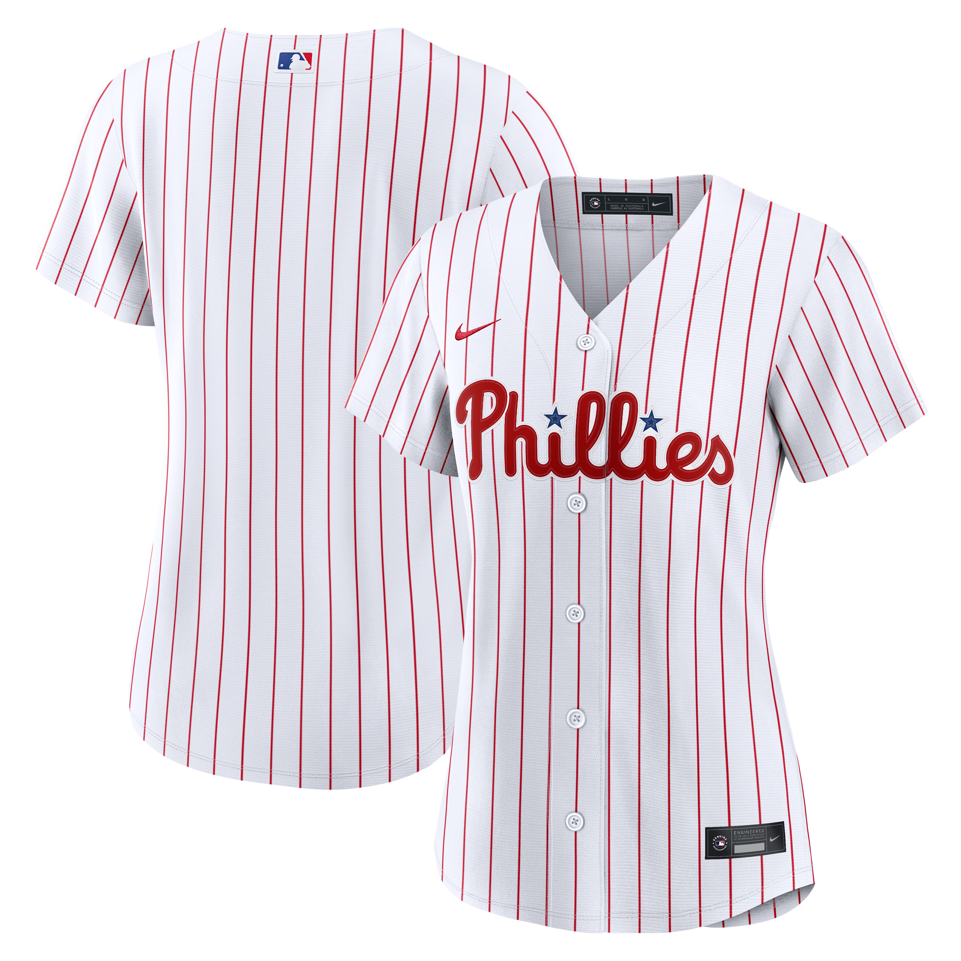 Women's Philadelphia Phillies Nike White Home Replica Jersey - 2