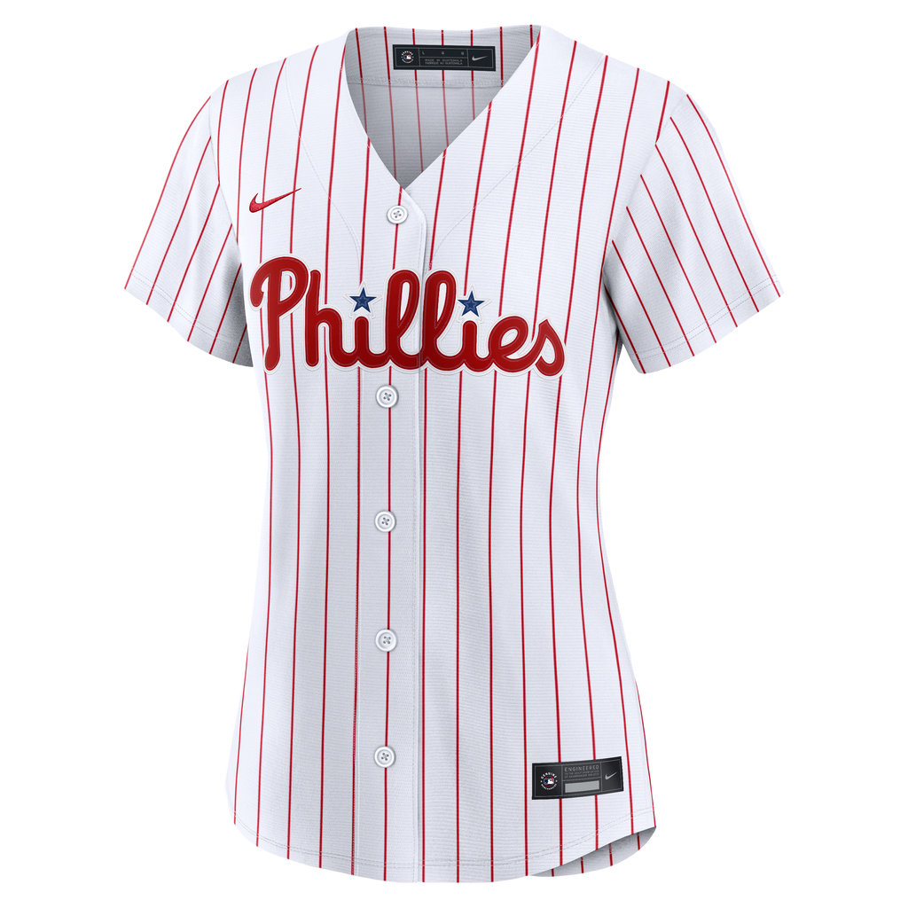 Women's Philadelphia Phillies Nike White Home Replica Jersey - 5