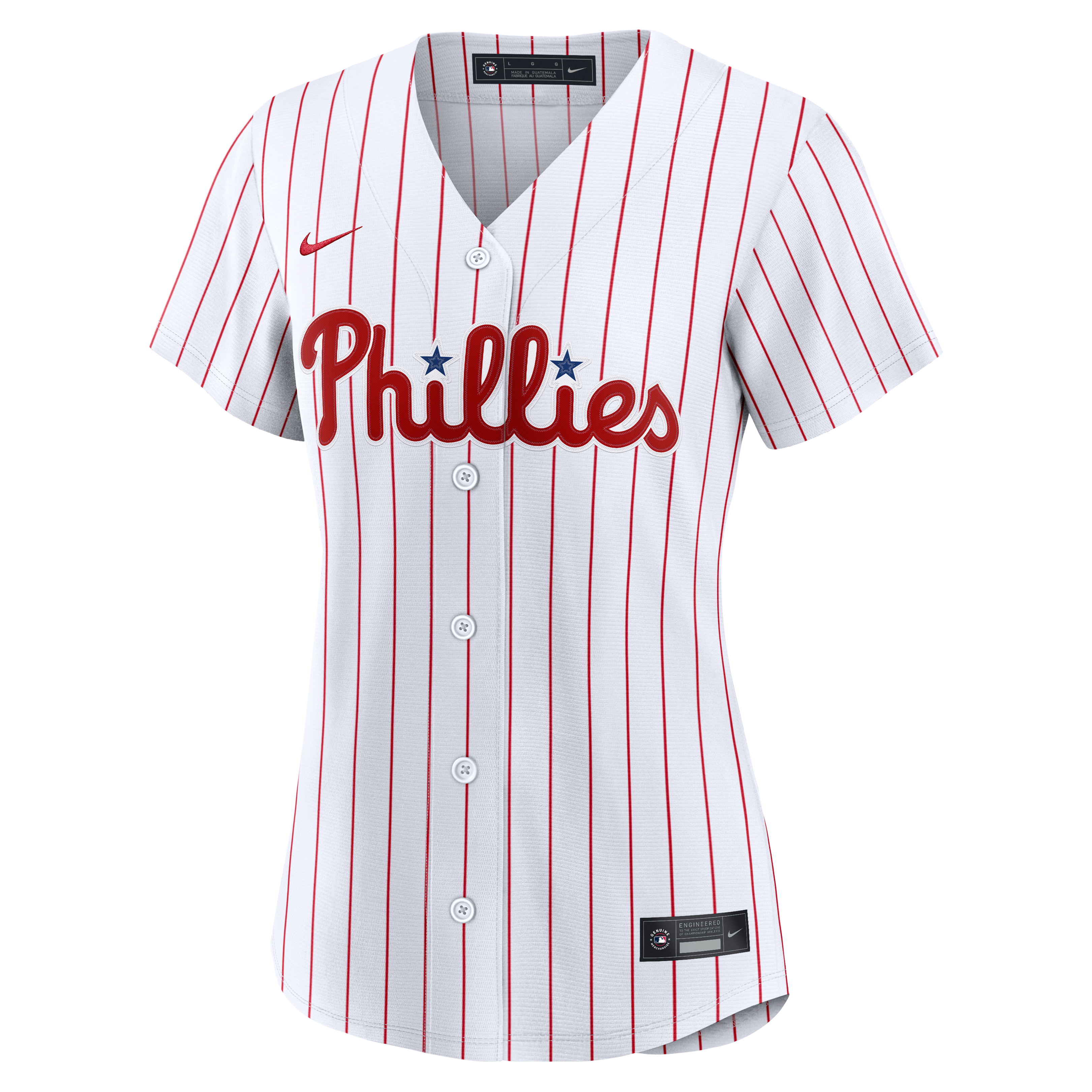 Women's Philadelphia Phillies Nike White Home Replica Jersey - 5