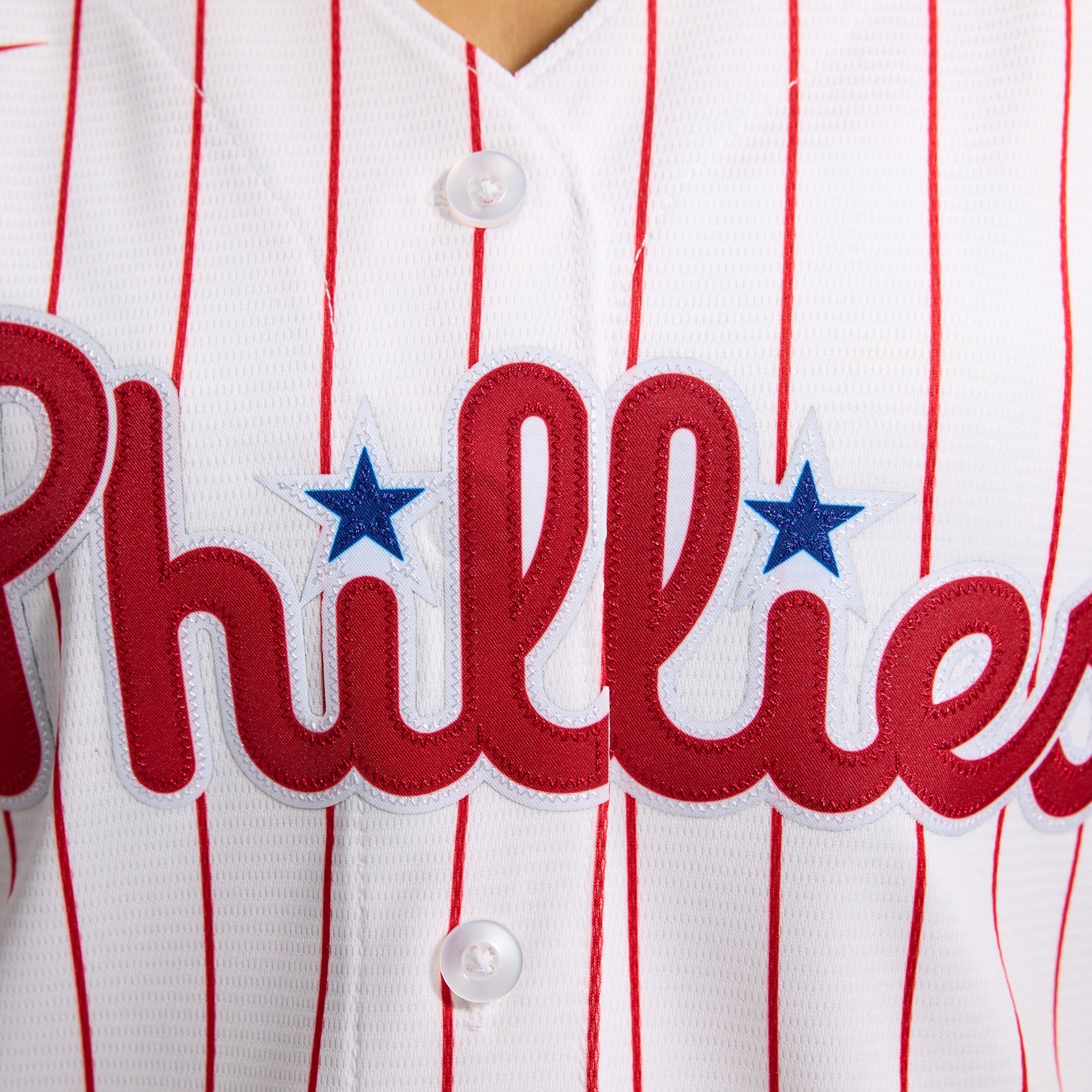 Women's Philadelphia Phillies Nike White Home Replica Team Jersey - 11
