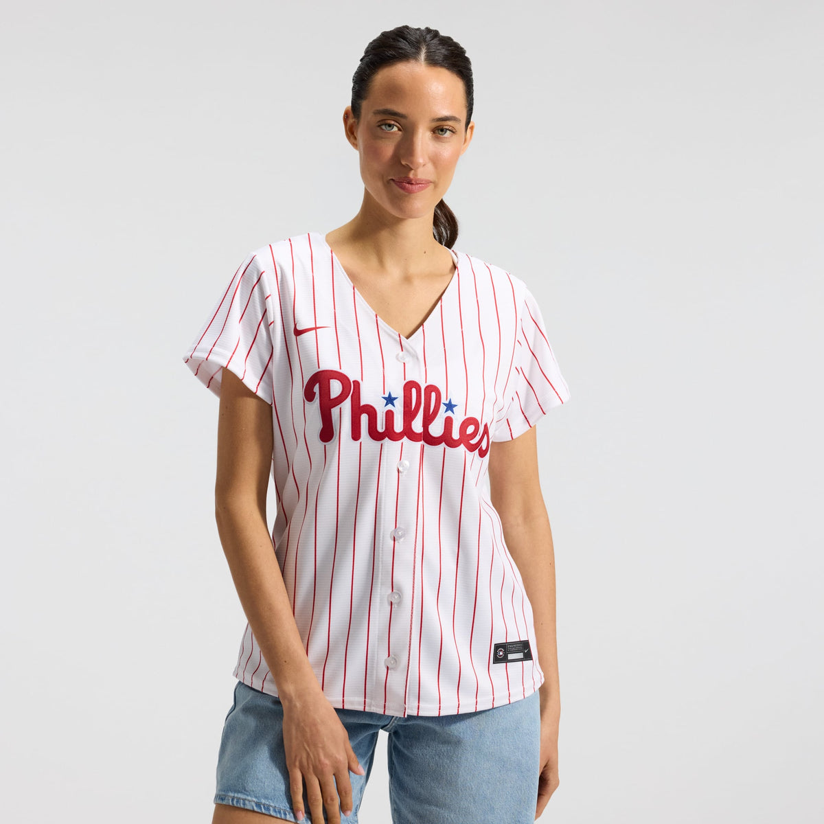 Women's Philadelphia Phillies Nike White Home Replica Team Jersey - 2