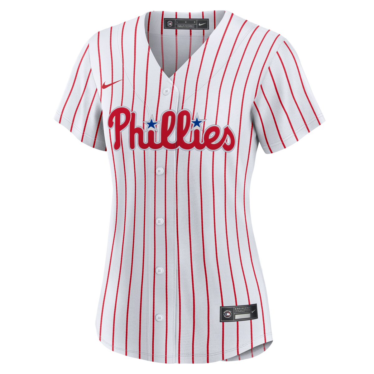 Women's Philadelphia Phillies Nike White Home Replica Team Jersey - 6