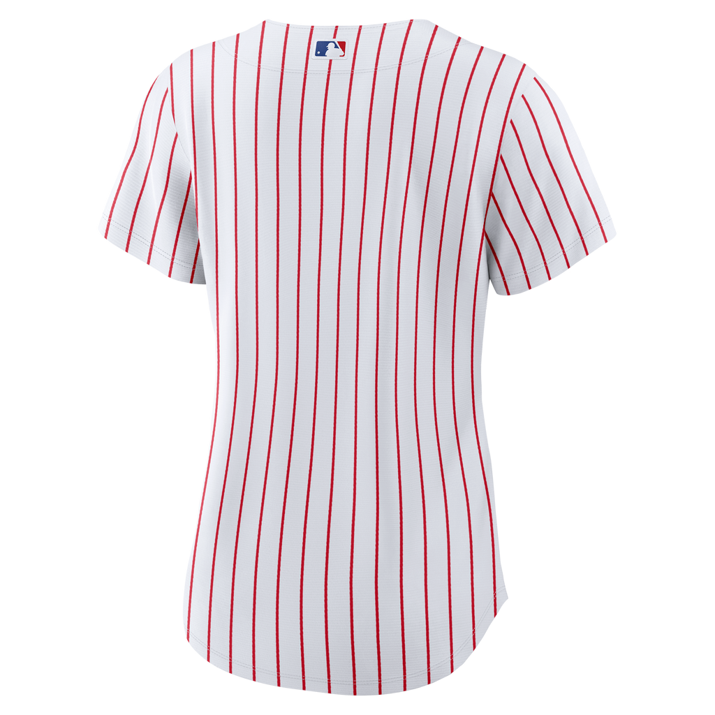 Women's Philadelphia Phillies Nike White Home Replica Team Jersey - 7
