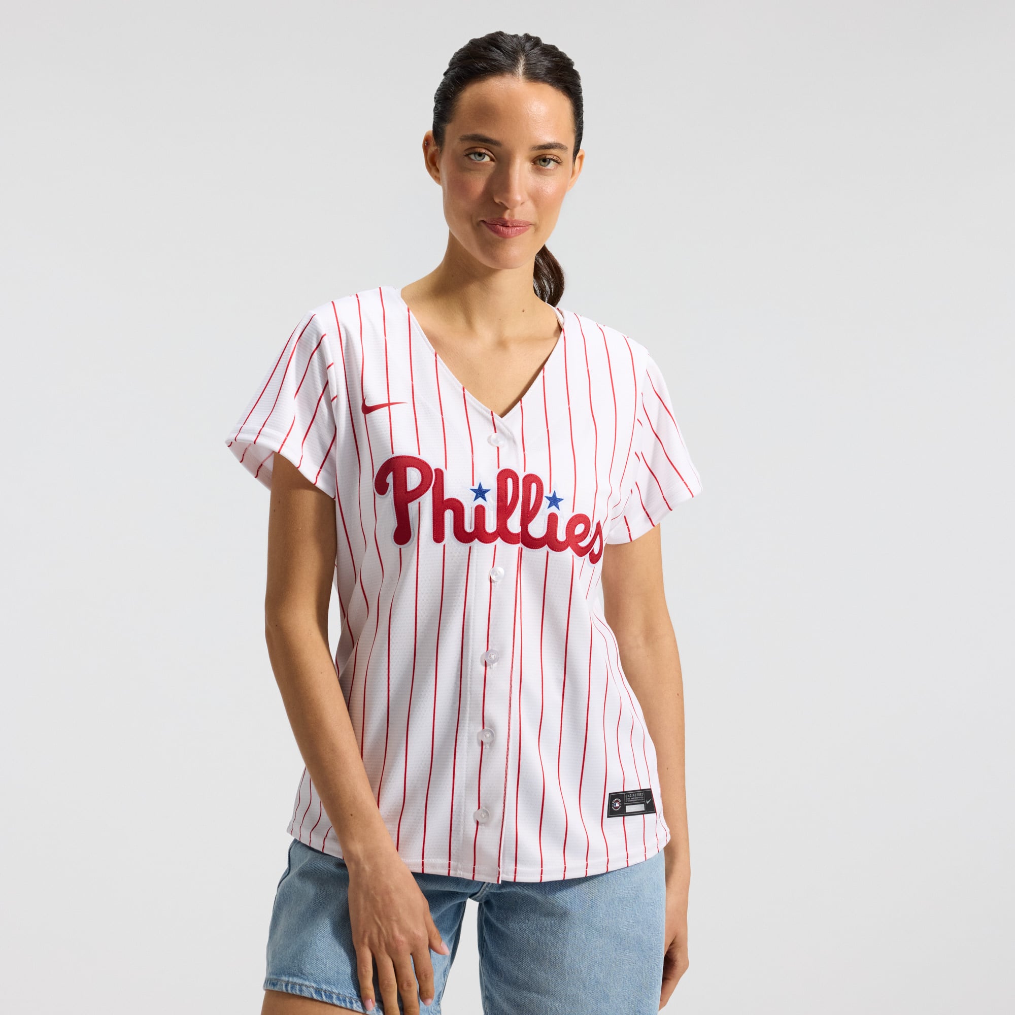 Women's Philadelphia Phillies Nike White Home Replica Team Jersey