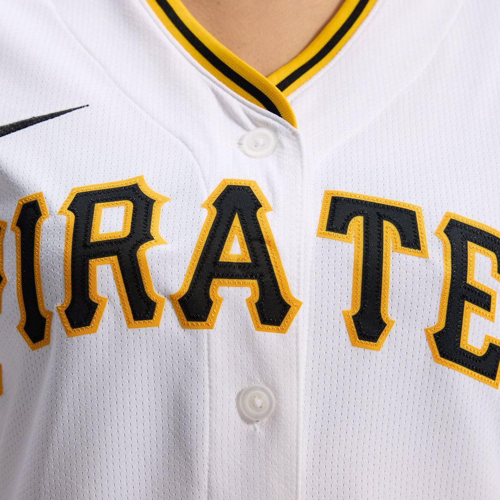Women's Pittsburgh Pirates Nike White Home Limited Jersey - 11