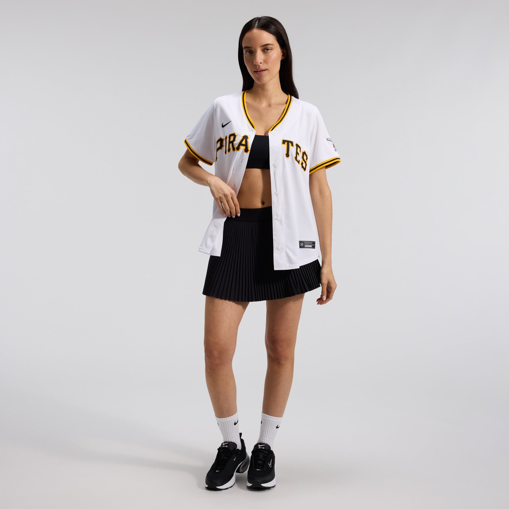 Women's Pittsburgh Pirates Nike White Home Limited Jersey - 4