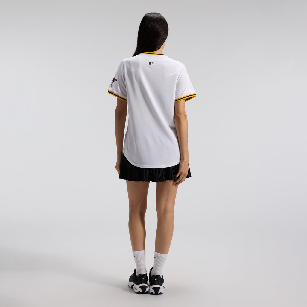 Women's Pittsburgh Pirates Nike White Home Limited Jersey - 5
