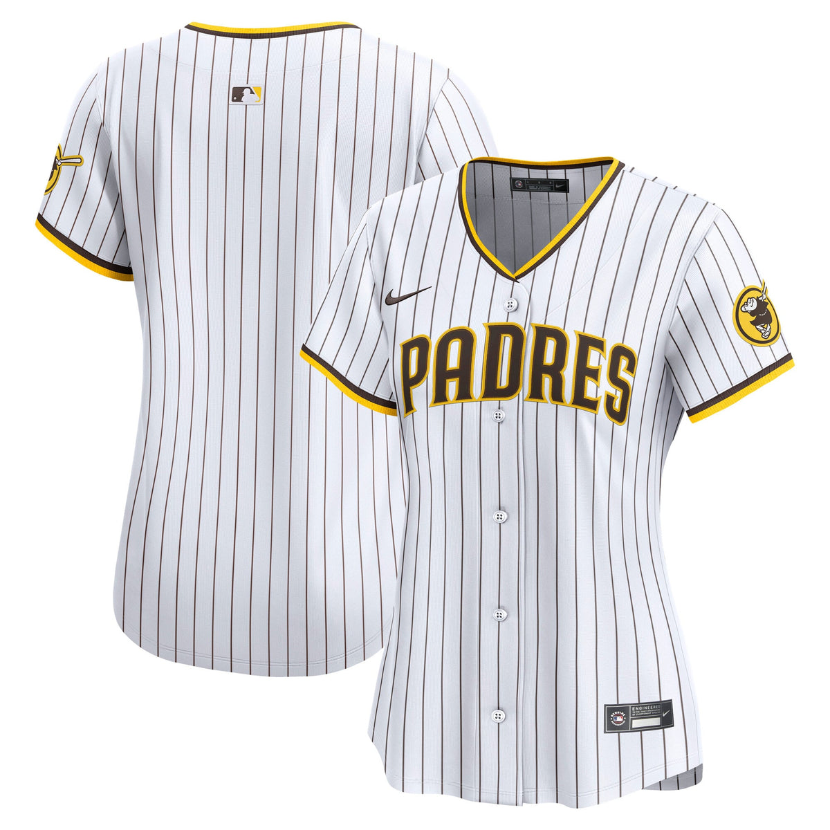 Women's San Diego Padres Nike White Home Limited Jersey - 2