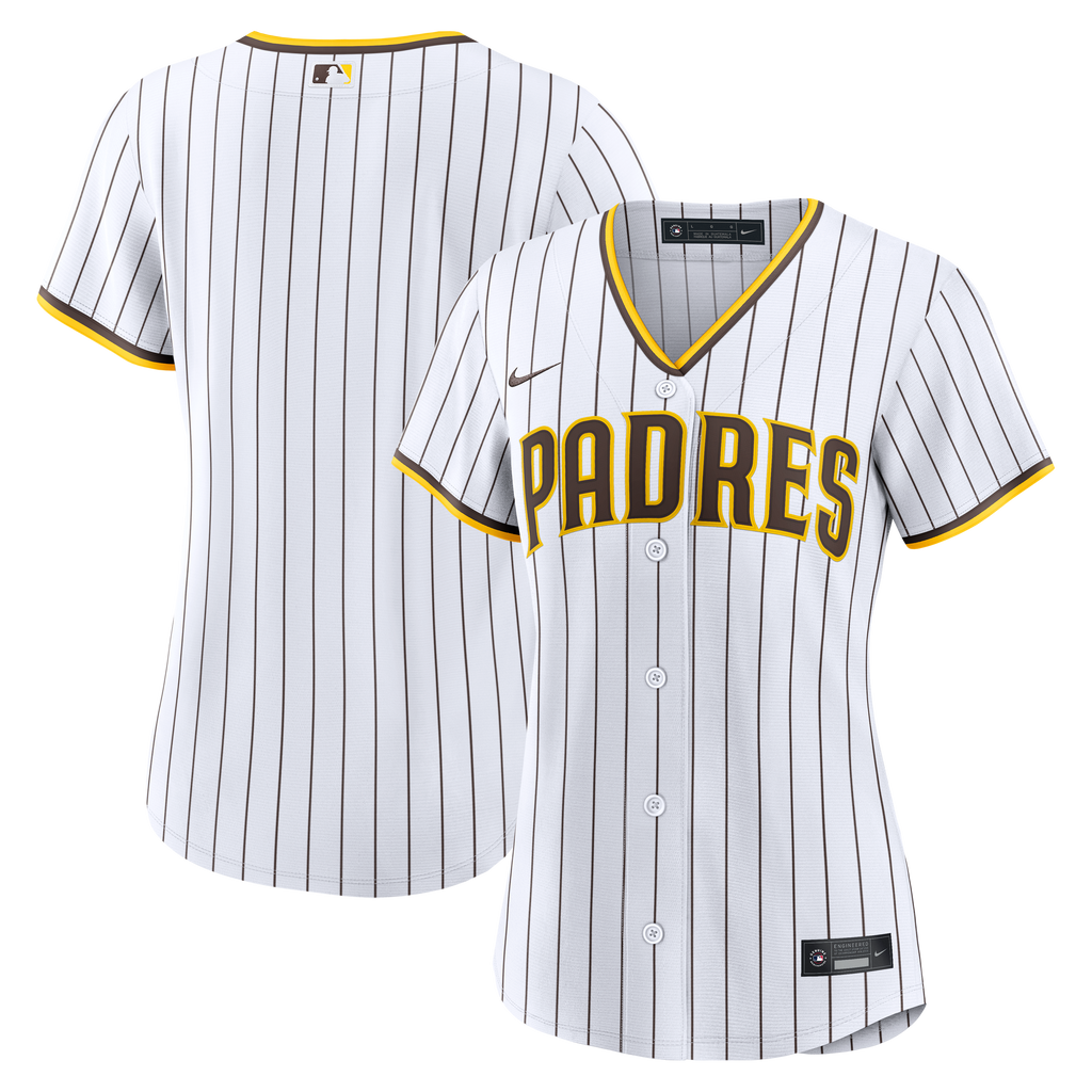 Women's San Diego Padres Nike White Home Replica Jersey
