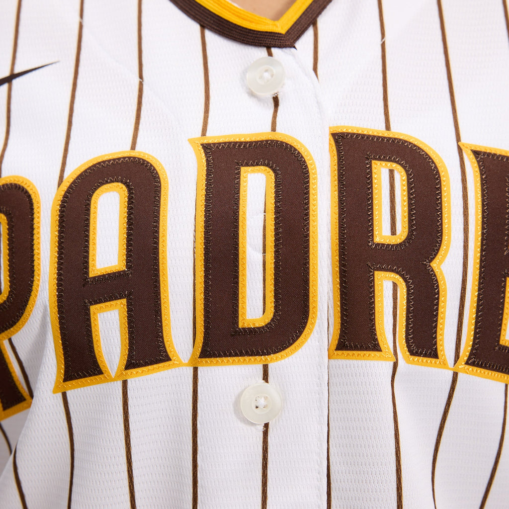 Women's San Diego Padres Nike White Home Replica Team Jersey - 9