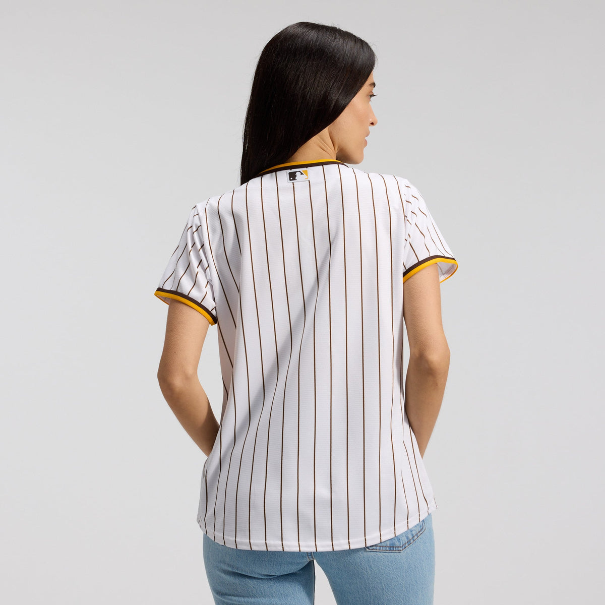 Women's San Diego Padres Nike White Home Replica Team Jersey - 3