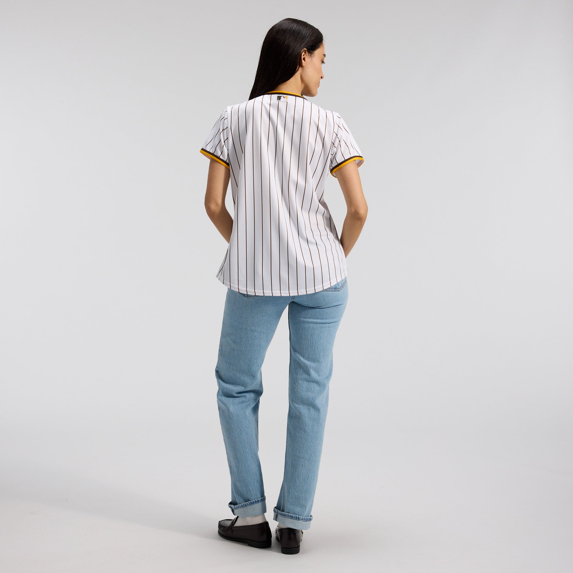 Women's San Diego Padres Nike White Home Replica Team Jersey - 5
