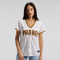 Women's San Diego Padres Nike White Home Replica Team Jersey