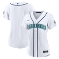 Women's Seattle Mariners Nike White Home 50th Season Stadium Jersey