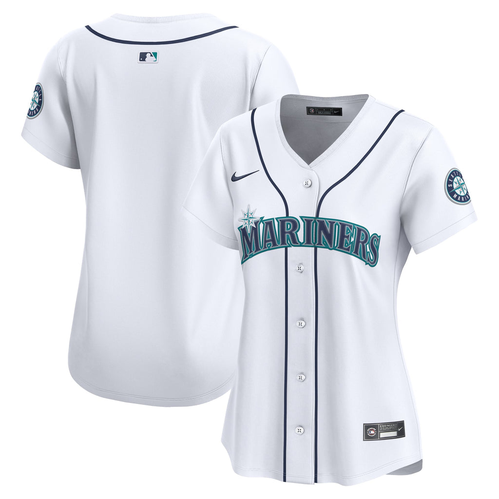 Women's Seattle Mariners Nike White Home Limited Jersey - 2