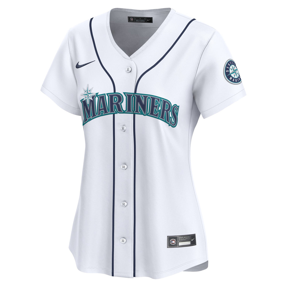 Women's Seattle Mariners Nike White Home Limited Jersey - 3