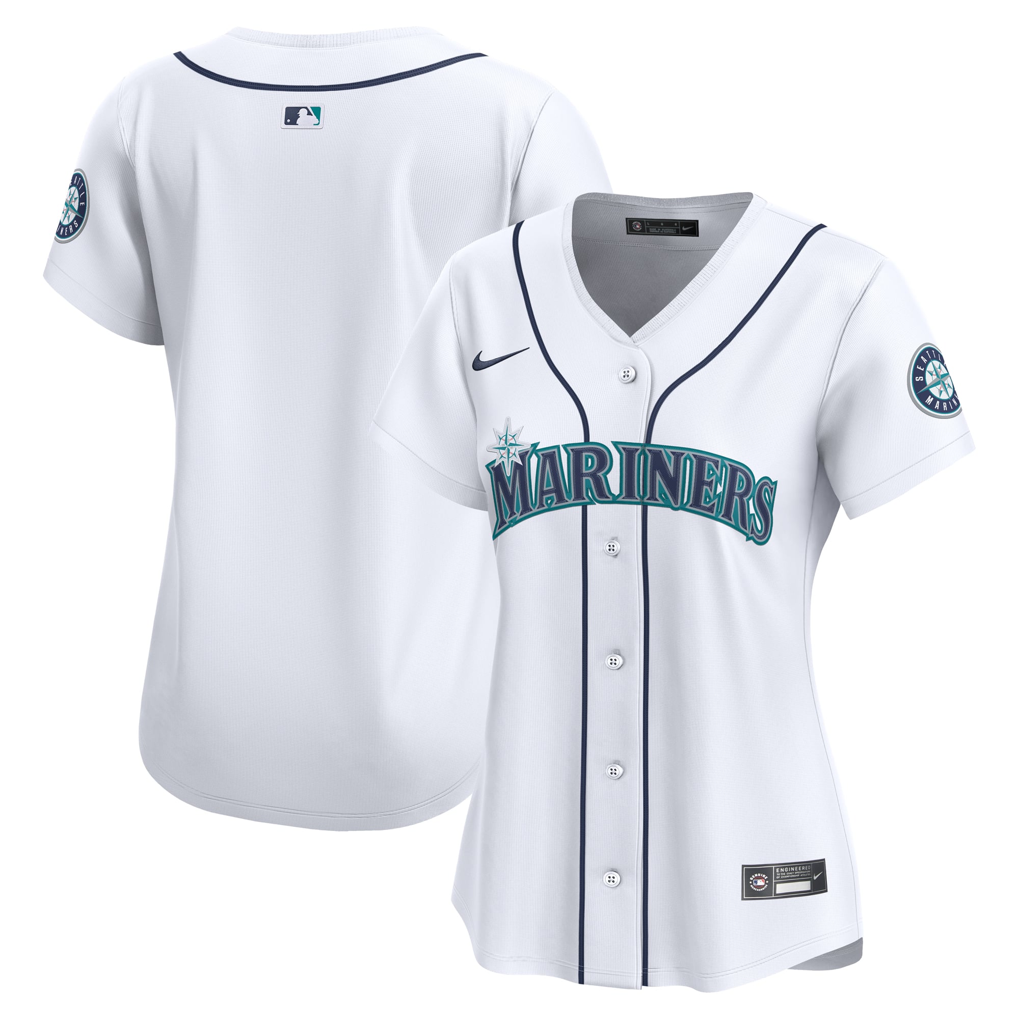 Women's Seattle Mariners Nike White Home Limited Jersey