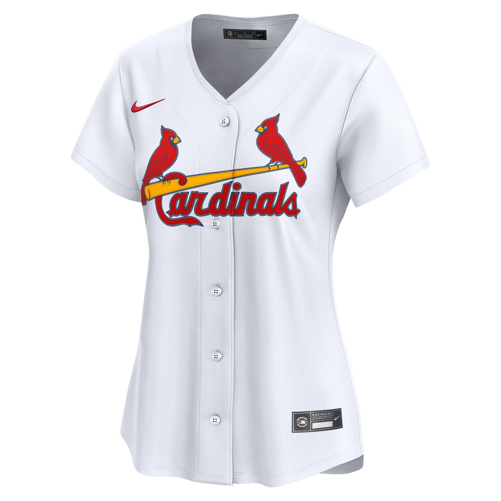 Women's St. Louis Cardinals Nike White Home Limited Jersey - 3