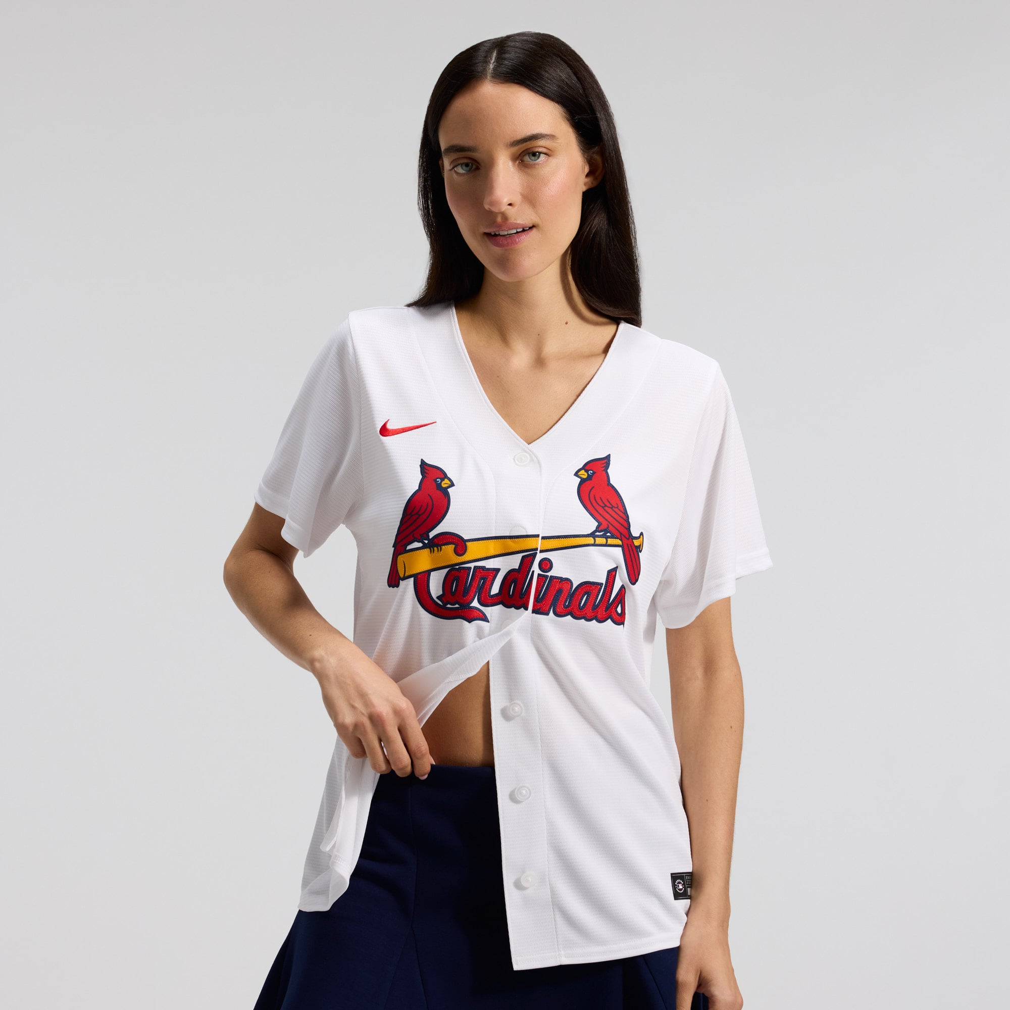 Women's St. Louis Cardinals Nike White Home Replica Team Jersey