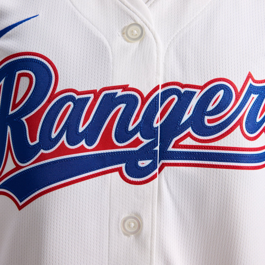 Women's Texas Rangers Nike White Home Limited Jersey - 11